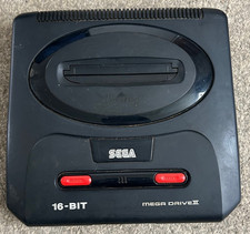 Genuine Sega Megadrive 2 (two) Replacement Console Only, Fully Tested & Working