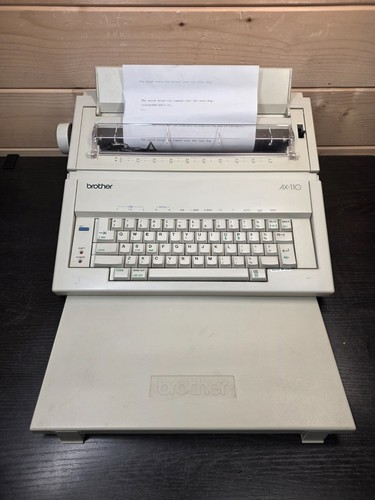 Brother 110 electric - brother, ax-110