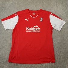 Rotherham United Mens Football Shirt XL Red White Home 2015/16 Jersey RUFC