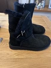 Black Ugg Boots Size 8 (euro
