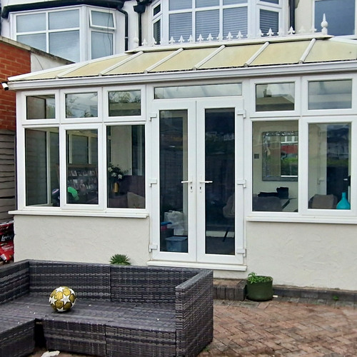 White upvc lean - white,