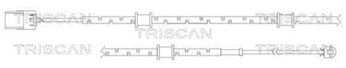 Brake pad wear warning - warning, contact