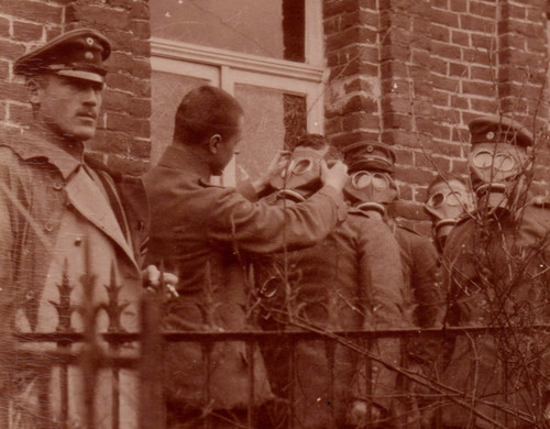 Wwi german army soldiers gas - wwi,