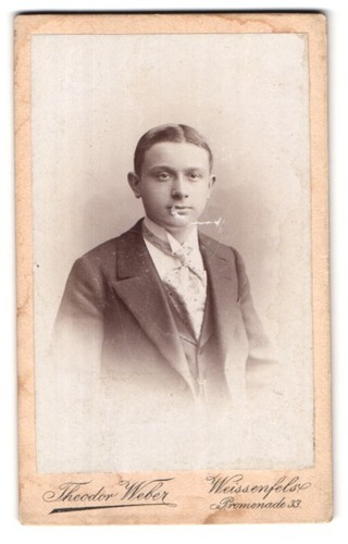 Photograph theodor weber - theodor,