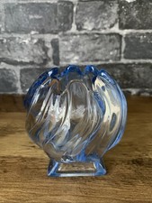 Vintage Blue Glass Bagley