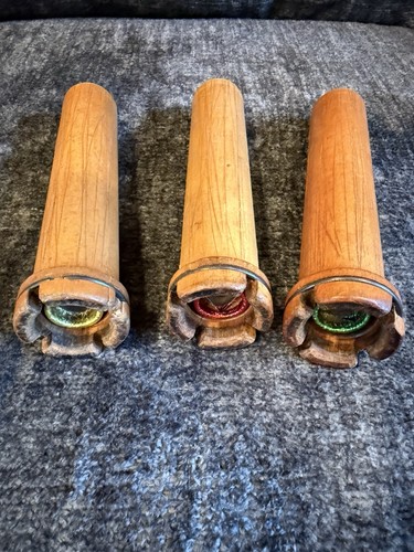 Antique wood kaleidoscope - antique,