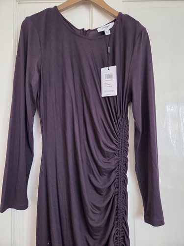 Reiss rosie ruched midi dress - ruched,
