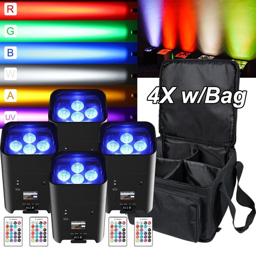 4pcs wireless led stage - 4pcs,