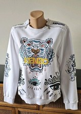 Kenzo White Tiger sweatshirt Size M