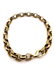 9ct yellow gold belcher - 9ct,