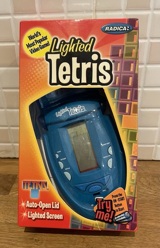 Radica lighted tetris - radica, fliptop