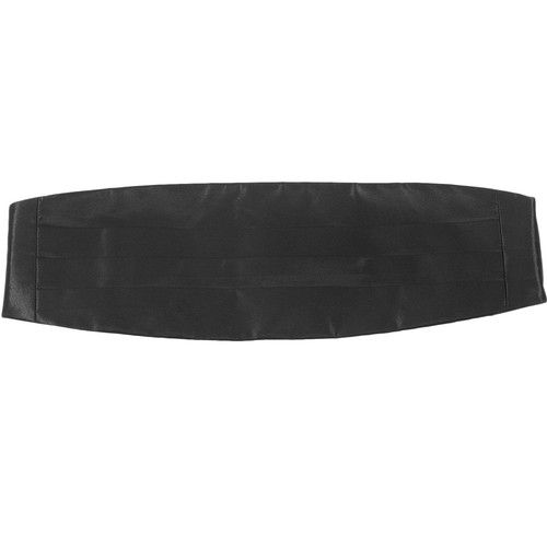 Black suit waist band - black,