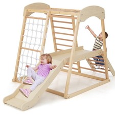 6 in 1 Wooden Jungle Gym