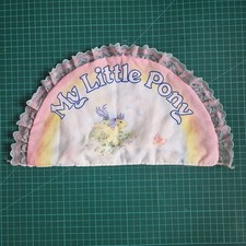 MY LITTLE PONY G1 VINTAGE 1980s HASBRO DECORATIVE BUGGY CRIB BEDDING PILLOW SHAM