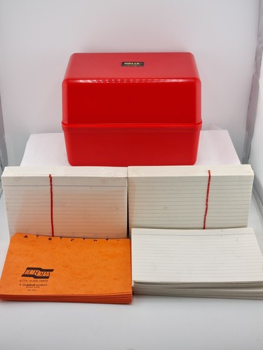 Vintage helix index card - helix, box