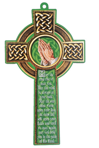 Irish blessing celtic cross - celtic,