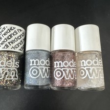 4 X Models Own Sparkly Nail Polishes 