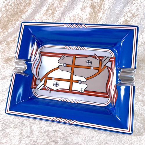Hermes cigar ashtray porcelain - ashtray,