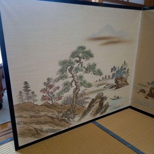 Vintage japanese byobu - vintage,