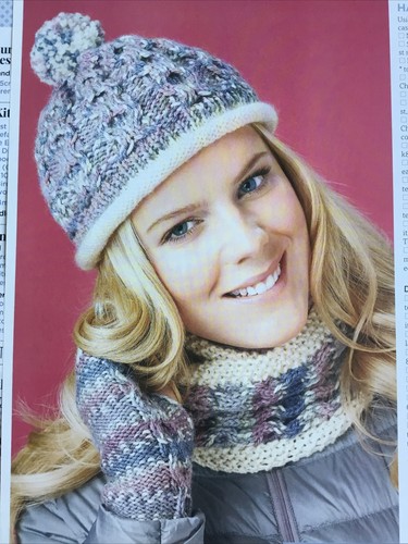 Ladies cabled hat - ladies,