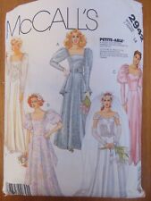 McCalls 2942 Sewing Pattern Ladies Wedding Bridesmaid Ball Gown Dress Cut 14
