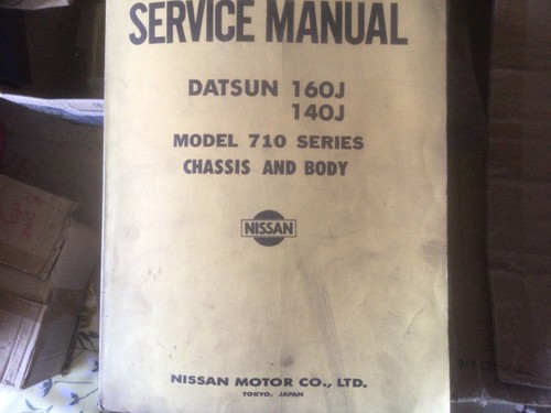 Datsun 160j and 140j - datsun,