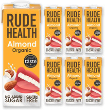 6 X  Litre Organic Almond