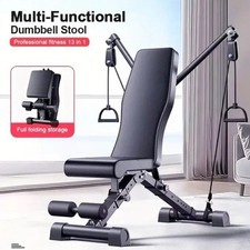 Multifunctional Exercise 13 In 1 Home Gym Chair Bench Press Folding Stool Adjust