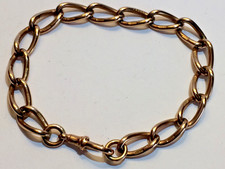 ANTIQUE 9CT ROSE GOLD CURB
