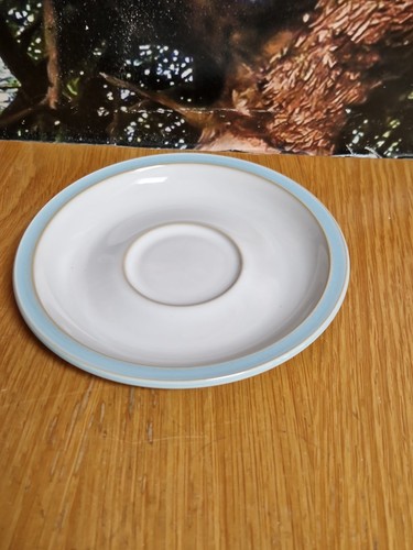 Denby blue linen tea cup - blue,