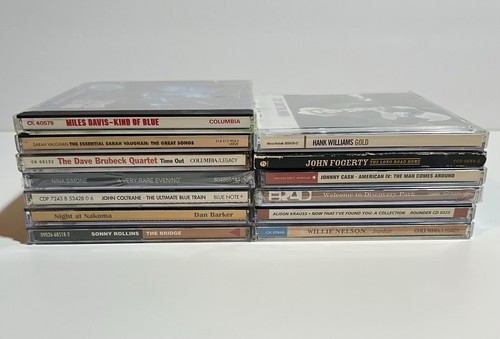 Cds bulk lot rock jazz - jazz, metal