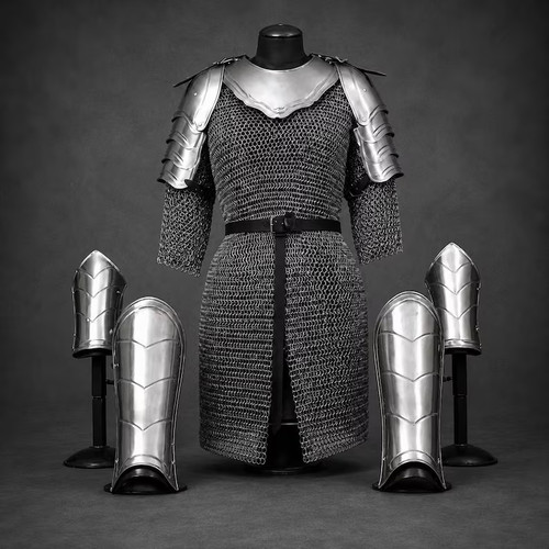 Handmade medieval chainmail - handmade,