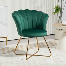 Modern Accent Chair, Velvet