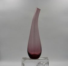 Tall Amethyst Art Glass Vase
