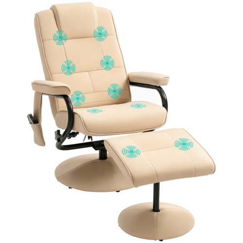 Homcom massage recliner chair - massage,