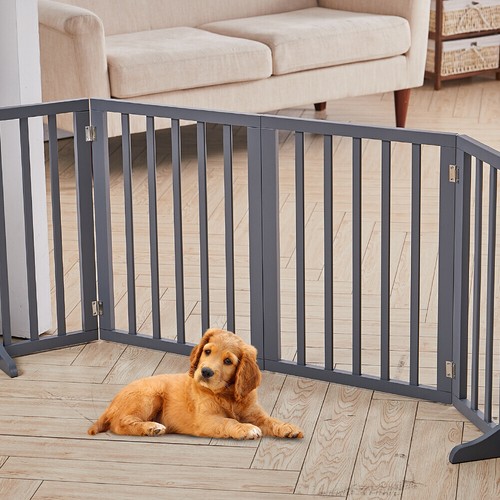 4panel extra wide wooden pet - wide,