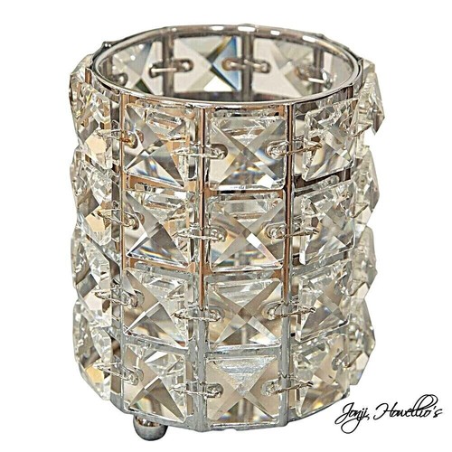 Crystal diamante candle holder - diamante,