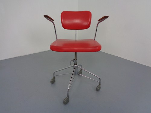 60s danflex teak desk chair - 60s,