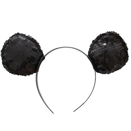 Sequin mouse ears - sequin, headband