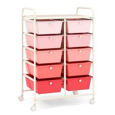 10 Drawers Storage Trolley