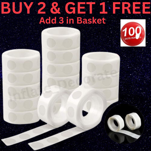 100 adhesive dots tape diy - adhesive,