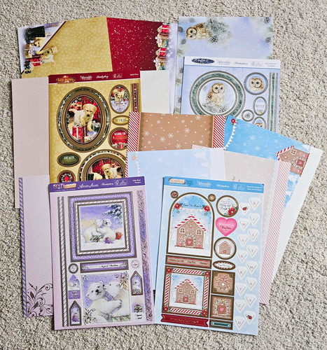 Hunkydory die cut card making - card,