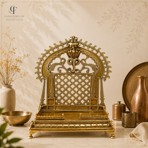 Brass pooja chowki - brass,