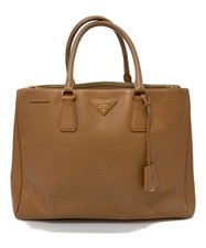 PRADA Galleria Large Handbag Tote Bag 1BA274 Black Body: Cowhide