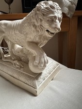 A Fine Creamware Medici Lion, Staffordshire, c.1780-1830