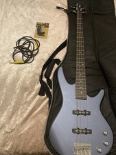 Ibanez Electric Bass, Baltic Blue Metallic