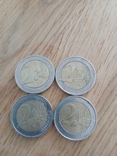 2 Euro Coins Rare Bundle x 4