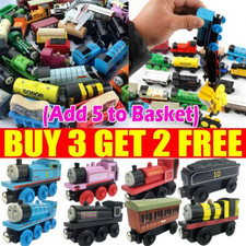 Wooden Magnetic Railway Train