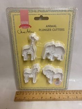 Baking Inspiration By Jane Asher - Animal Plunger Cutters 50431 New/Other
