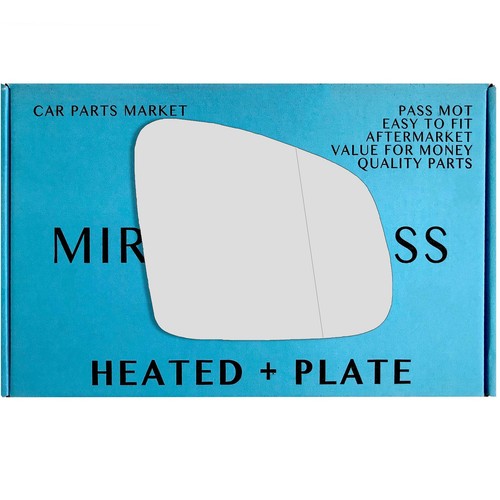 Right wide angle mirror glass - wide,